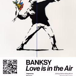 Banksy | Love Is In The Air #1049
