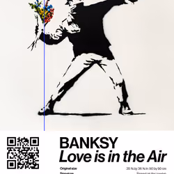 Banksy | Love Is In The Air #1626