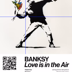 Banksy | Love Is In The Air #4836