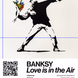 Banksy | Love Is In The Air #7304