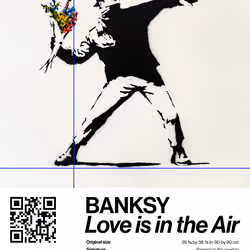 Banksy | Love Is In The Air #9230