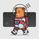 #LetsWalk - Space Bear #074