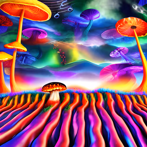 085_FakePozzecco 2023 KUSH X Digital Abstract World by Mpozzecco