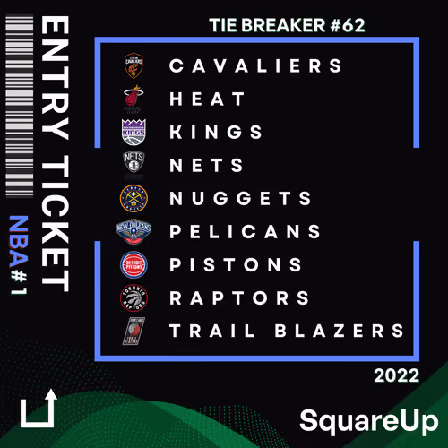SquareUp Game Phase Ticket