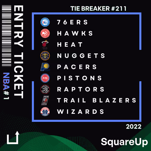 SquareUp Game Phase Ticket