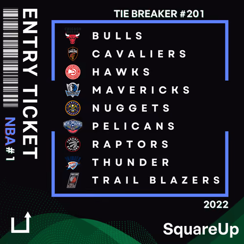 SquareUp Game Phase Ticket
