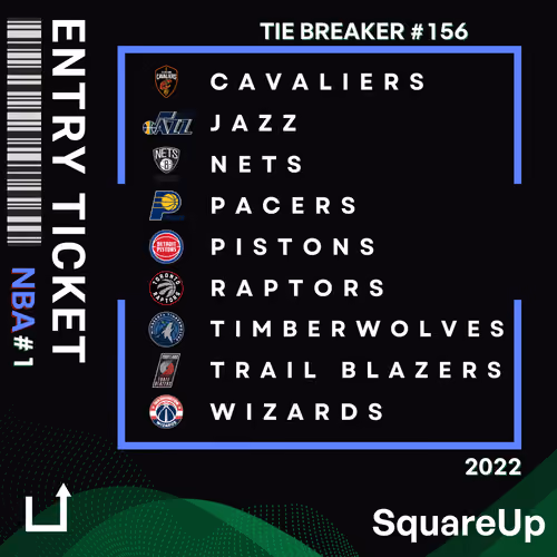 SquareUp Game Phase Ticket