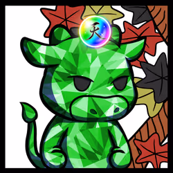 Ushiwaka-GemEmerald #23990