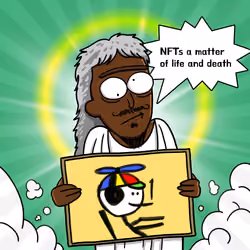 God Blesses NFTees #1566