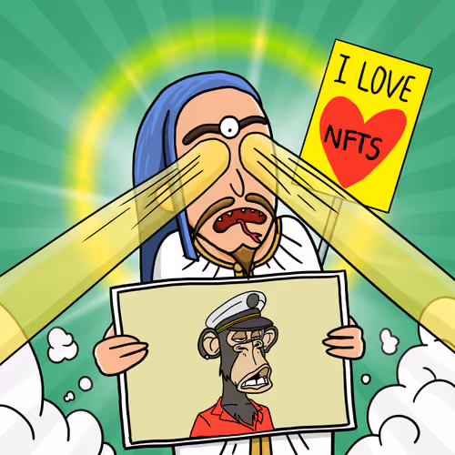 God Blesses NFTees #1545
