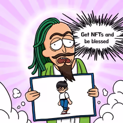God Blesses NFTees #1568