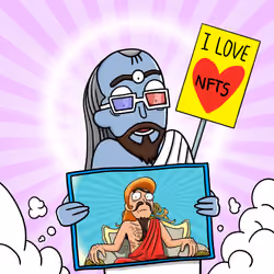 God Blesses NFTees #1470