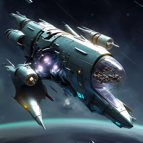 3 D Apes Starships V2