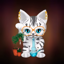 Retro Cat #204
