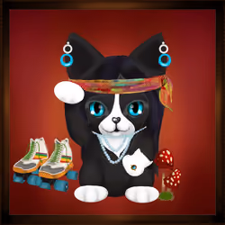 Retro Cat #205