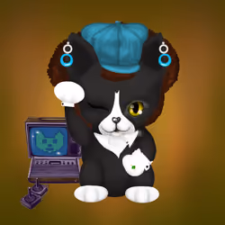 Retro Cat #171