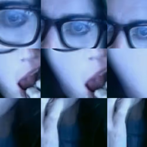 Glasses Teeth By Petra Cortright