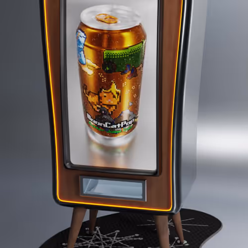 Gutter Juice Cola Vending Machine