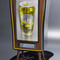 Six-Nipped Golden Kitten Attack Ale   Vending Machine