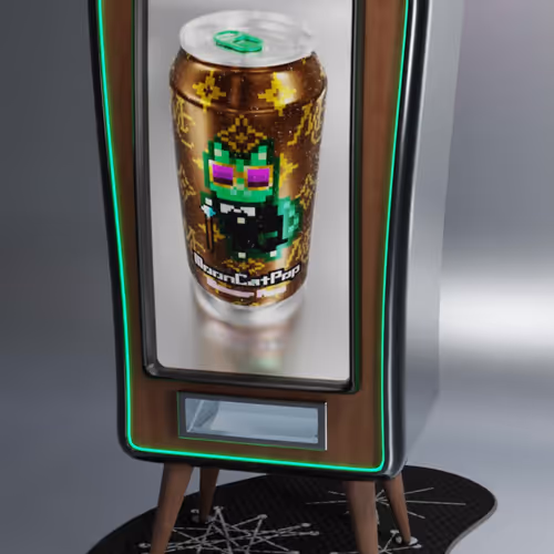 Glamour Puss Vending Machine