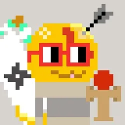 NounishOrochi-Gold #1338
