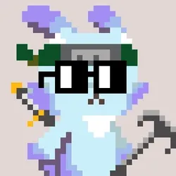 NounishLuna-Cottoncandy blue #1458