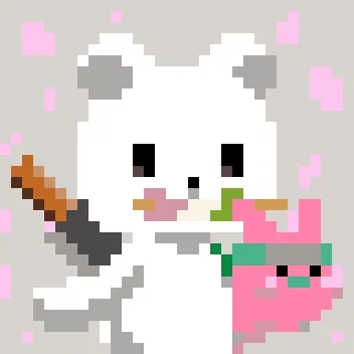 NounishLeelee-Polar bear(dango) #1847
