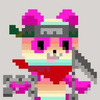 NounishLeelee-PinkyRainbow #2868