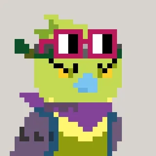 NounishNarukami-Japanese green pigeon #3126