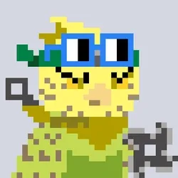 NounishNarukami-Yellow budgie #1927