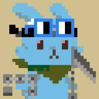 NounishLuna-Blue #638