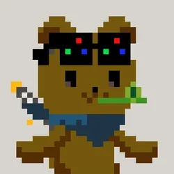 NounishLeelee-Brown bear(leaf) #1721