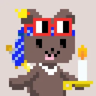 NounishLeelee-Asiatic bladk bear #1601