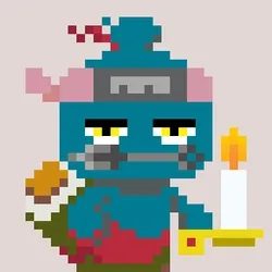 NounishMitama-Darkblue(kunai) #2731