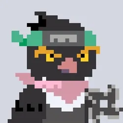 NounishNarukami-Rockhopper penguin #2377