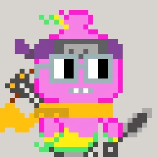 NounishMitama-Neonpink #1000