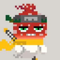 NounishMitama-Red Mashroom #2512