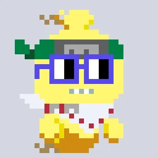 NounishMitama-Yellow #1724