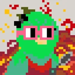 NounishNarukami-Resplendent quetzal #3127