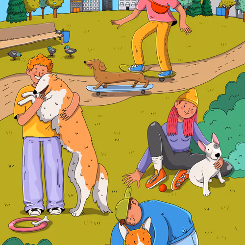 Funny world of doodle art