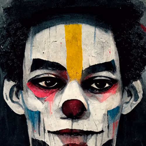 troupe of macabre clowns