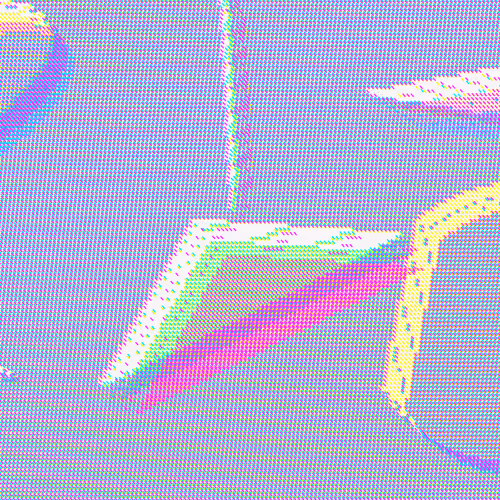 89 Bright X Empty Rooms By Casey Reas