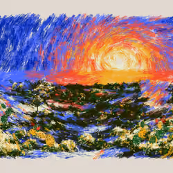Sunset from the Bluffs #46