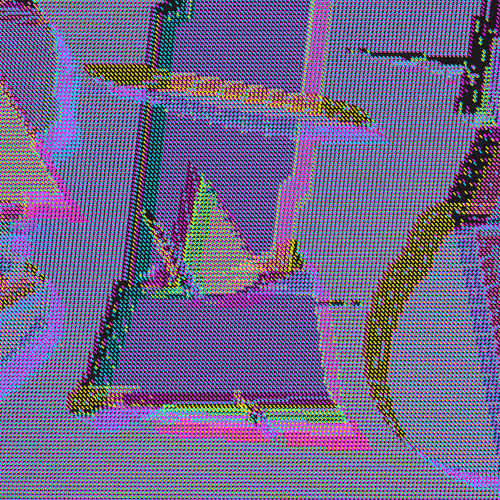 89 Bright X Empty Rooms By Casey Reas