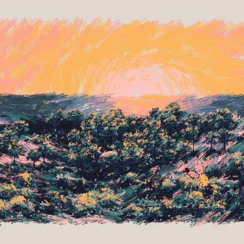 Sunset from the Bluffs #95