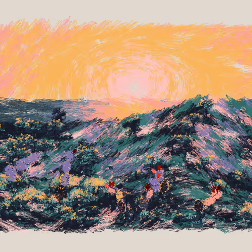 Sunset from the Bluffs #82