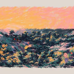 Sunset from the Bluffs #93