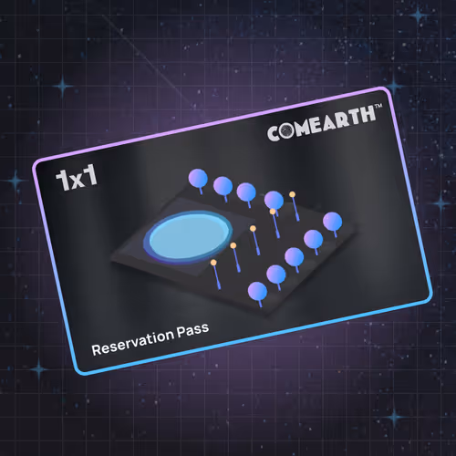 Comearth Reservation Pass On Ethereum