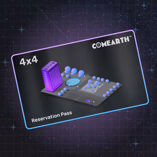 Comearth Reservation Pass On Ethereum
