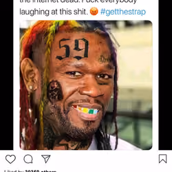 Lushsux #3211 - Repost Tekashi 6ix9ine 50 Cent